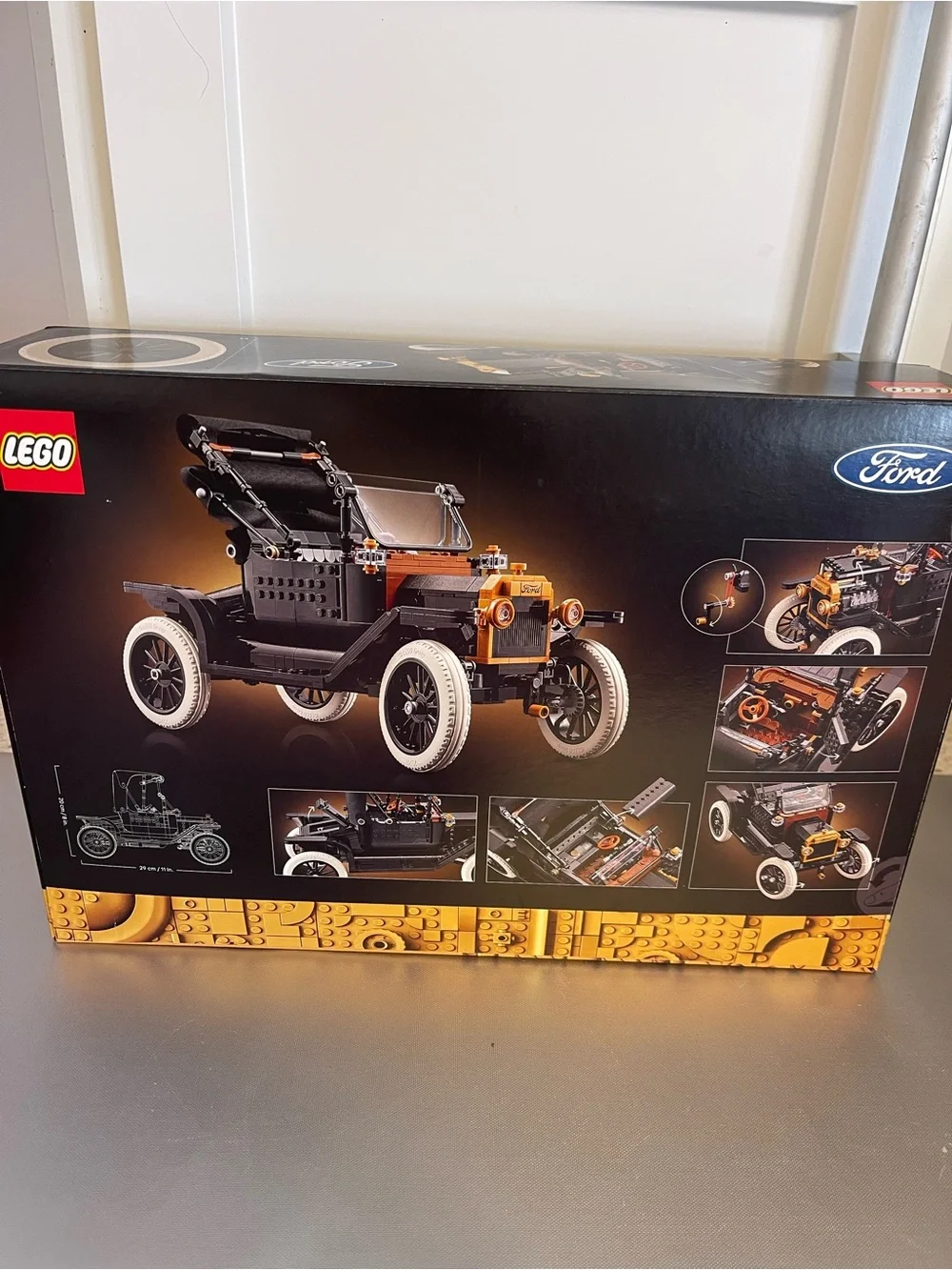 LEGO Icon Ford Model T Kids Toy Building Set - 11376 1060Pcs 18+ NIP Sealed